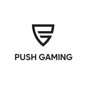 Push Gaming logo dostawcy slotów z jackpotami